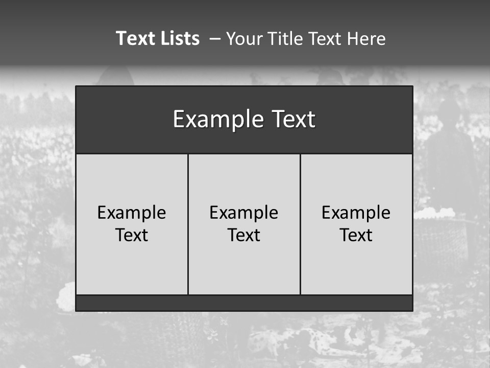 African Family Harvests PowerPoint Template