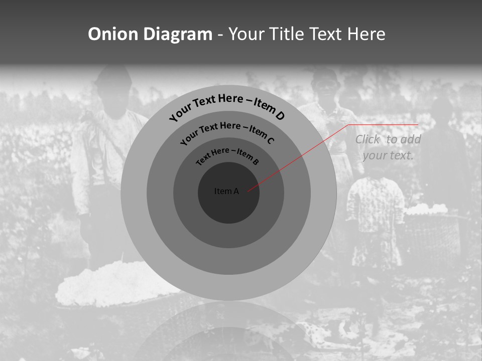 African Family Harvests PowerPoint Template