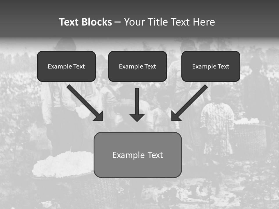 African Family Harvests PowerPoint Template
