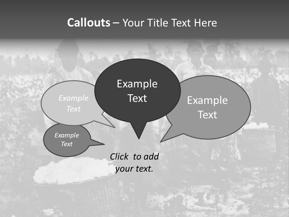 African Family Harvests PowerPoint Template