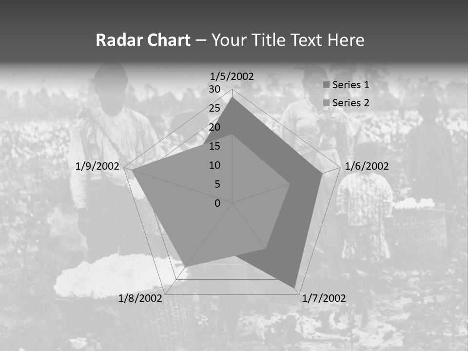 African Family Harvests PowerPoint Template