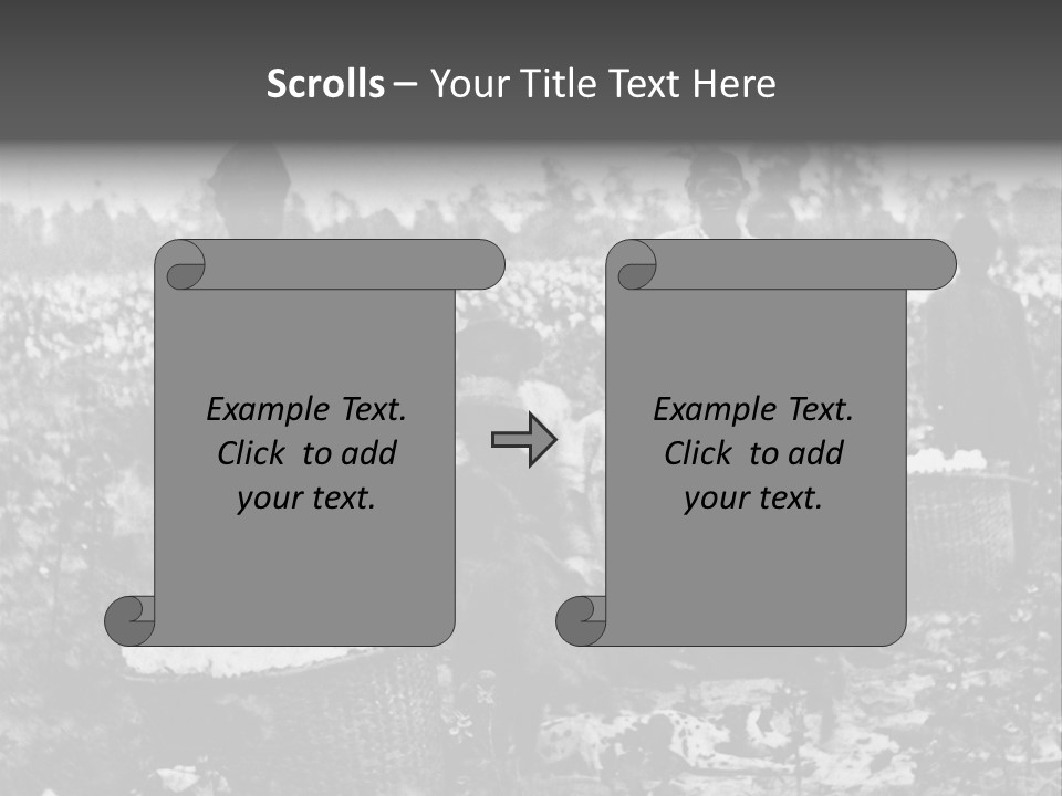 African Family Harvests PowerPoint Template
