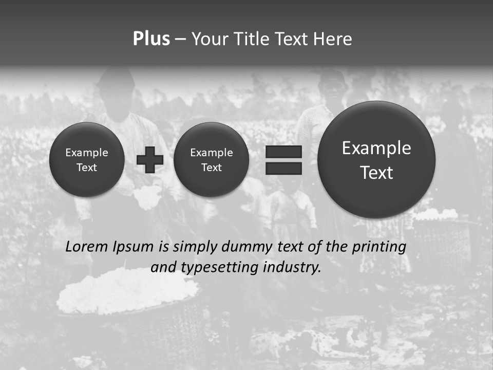 African Family Harvests PowerPoint Template