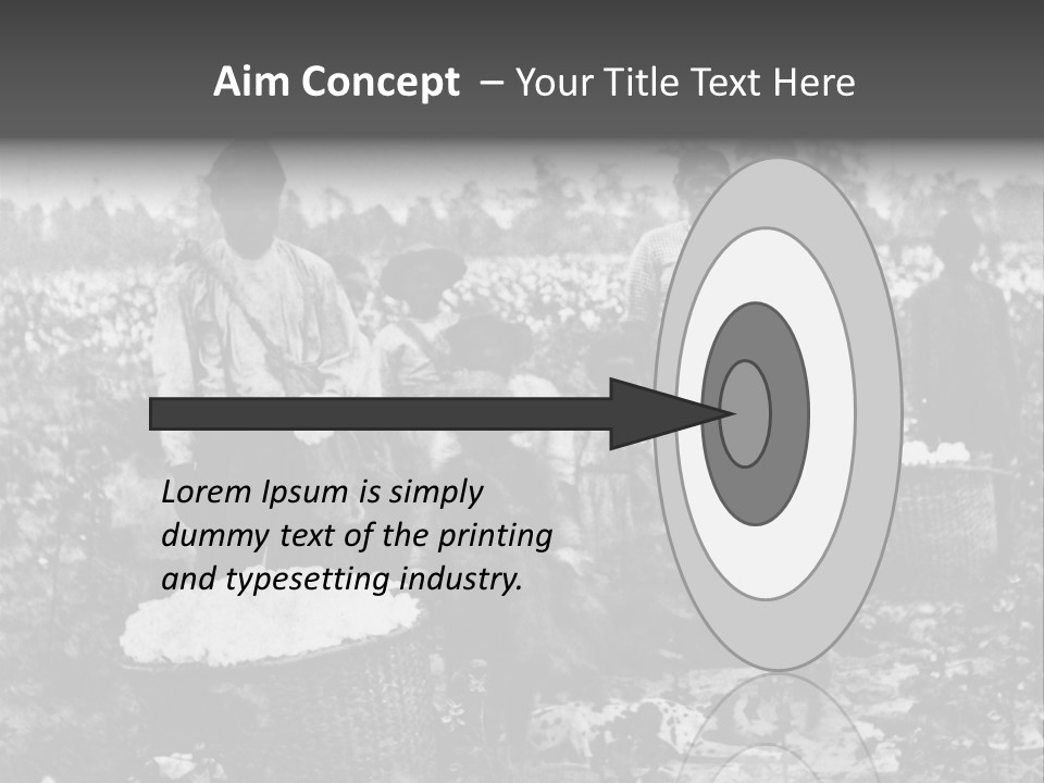 African Family Harvests PowerPoint Template