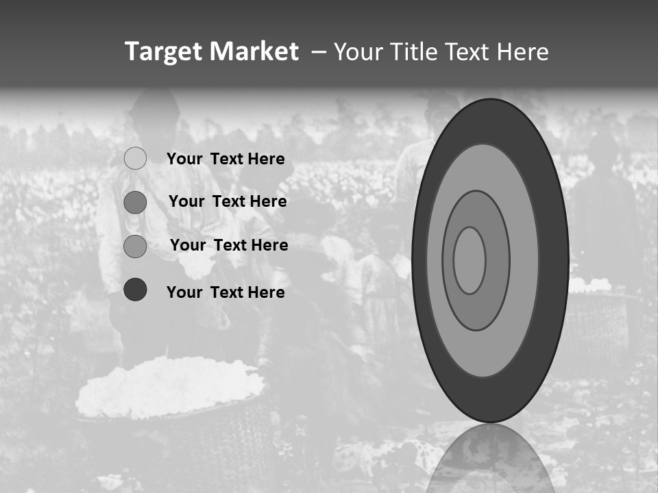 African Family Harvests PowerPoint Template