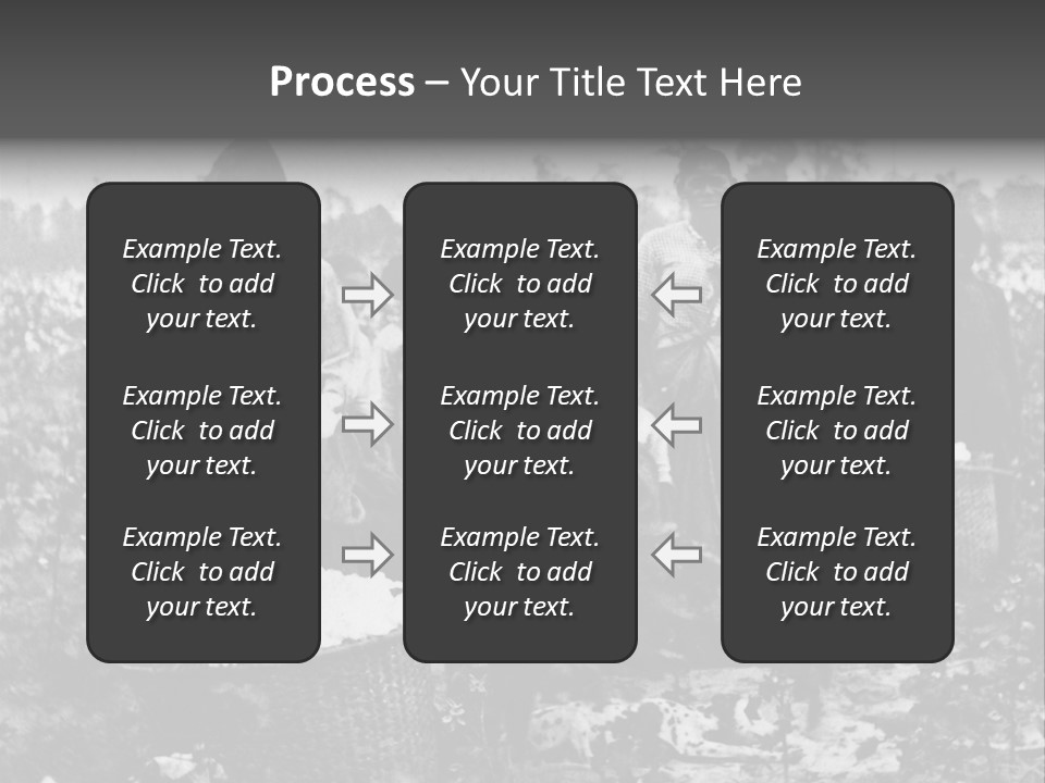 African Family Harvests PowerPoint Template