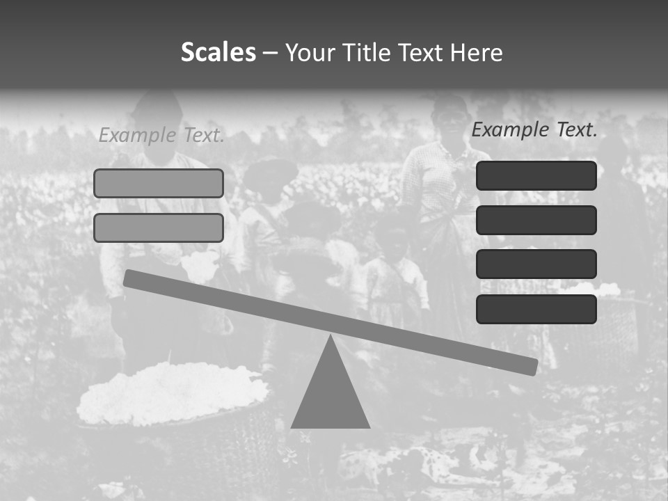 African Family Harvests PowerPoint Template
