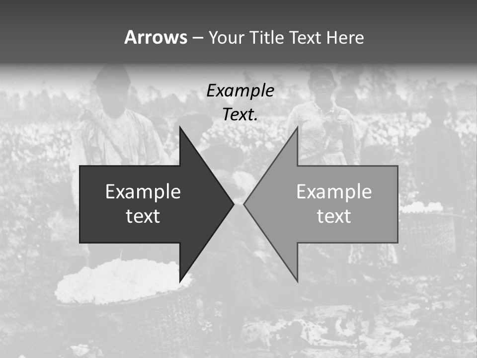 African Family Harvests PowerPoint Template