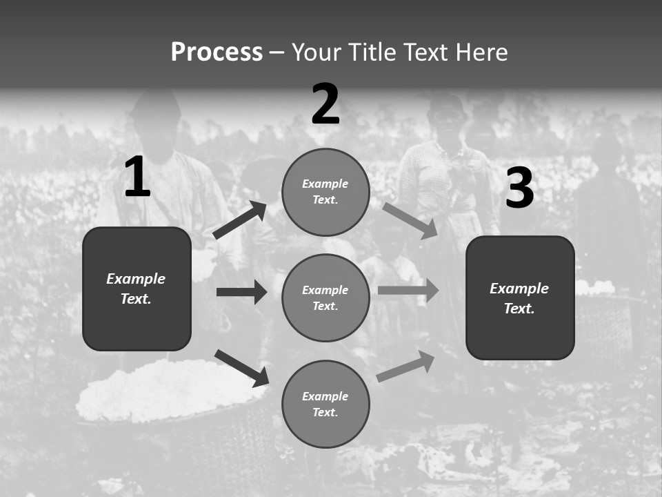 African Family Harvests PowerPoint Template
