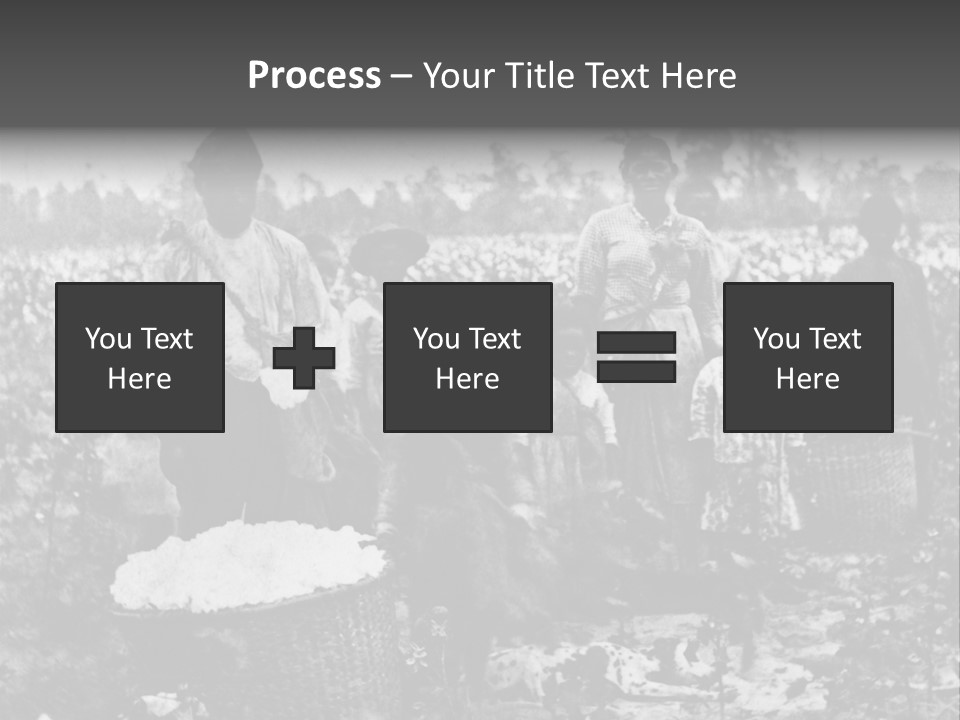 African Family Harvests PowerPoint Template