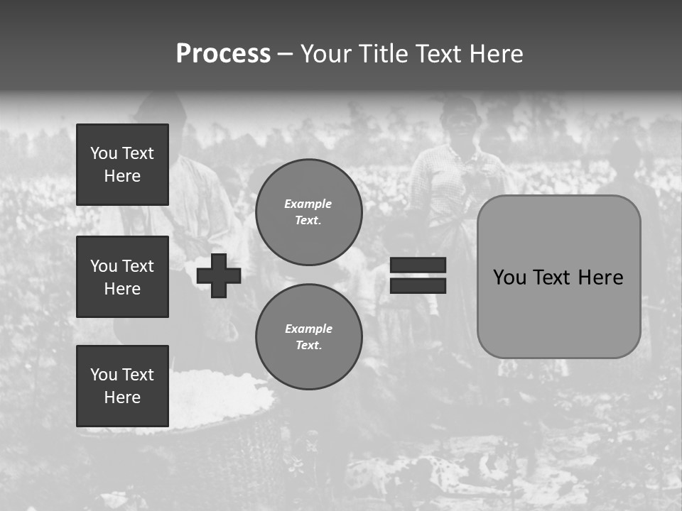 African Family Harvests PowerPoint Template