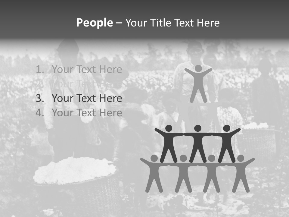 African Family Harvests PowerPoint Template