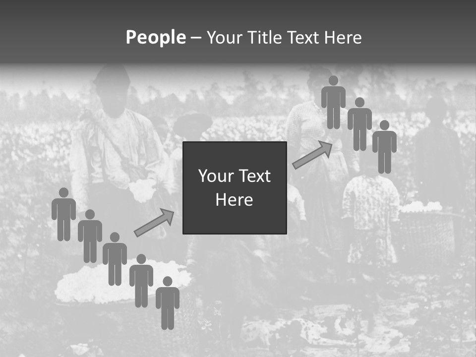 African Family Harvests PowerPoint Template