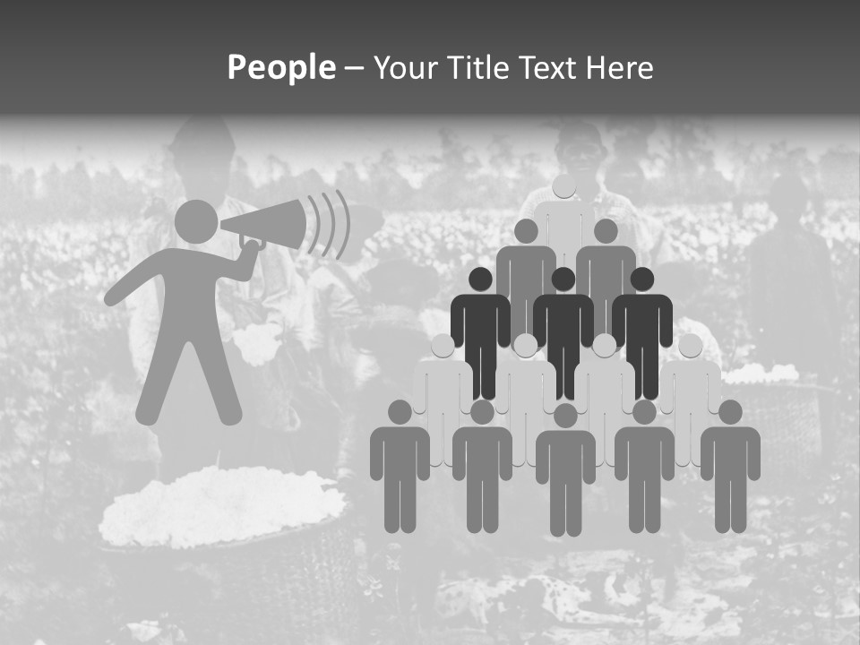 African Family Harvests PowerPoint Template