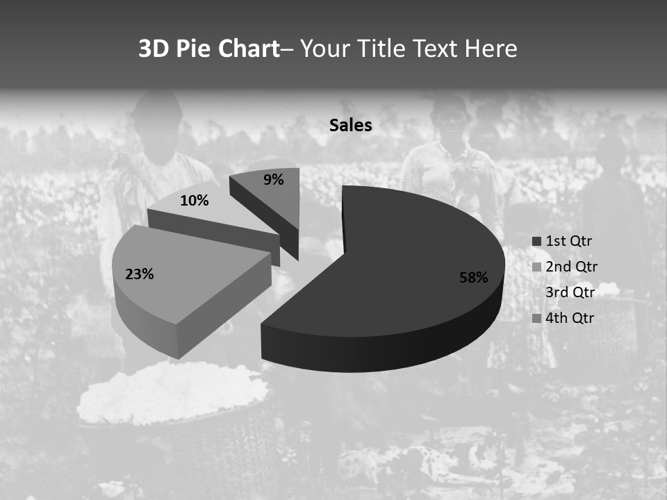 African Family Harvests PowerPoint Template