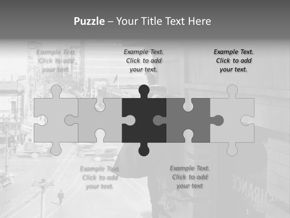 Snow Capped Mountains PowerPoint Template