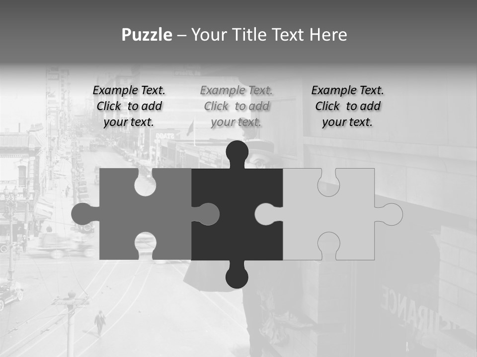 Snow Capped Mountains PowerPoint Template