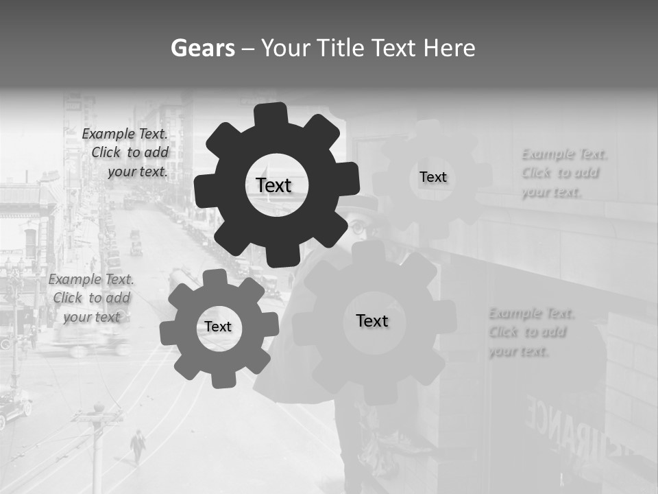 Snow Capped Mountains PowerPoint Template