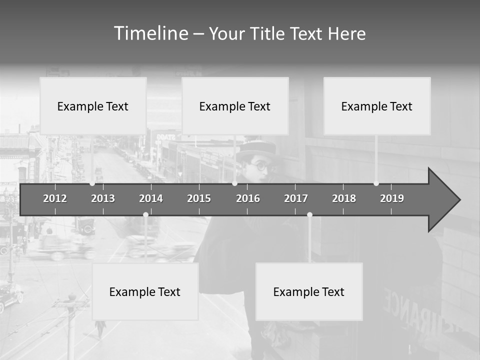 Snow Capped Mountains PowerPoint Template