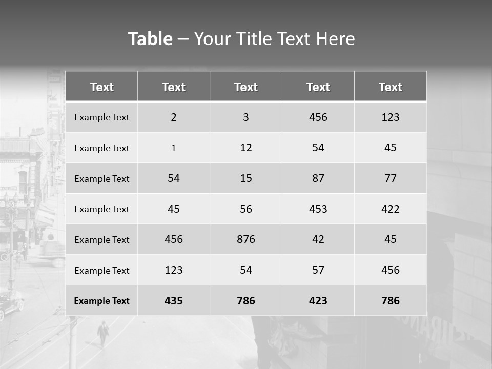 Snow Capped Mountains PowerPoint Template