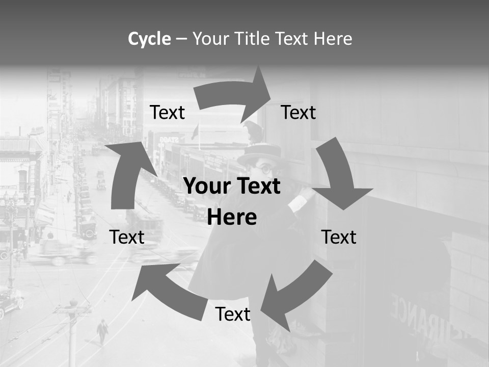 Snow Capped Mountains PowerPoint Template
