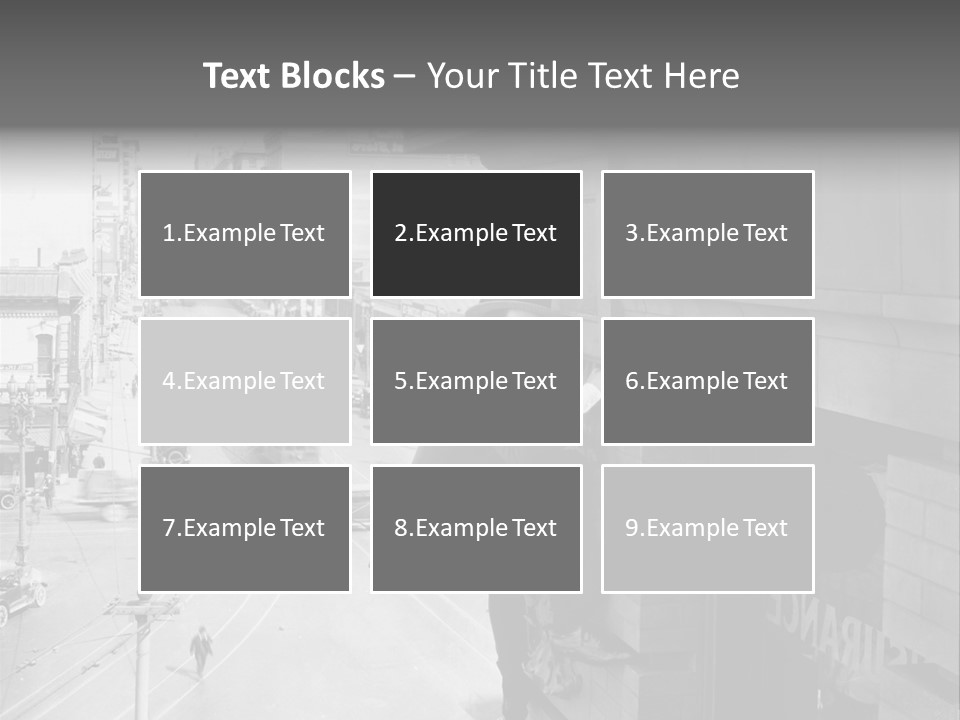 Snow Capped Mountains PowerPoint Template