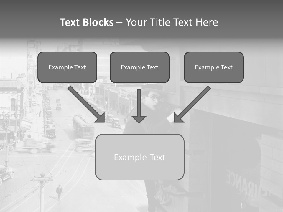 Snow Capped Mountains PowerPoint Template
