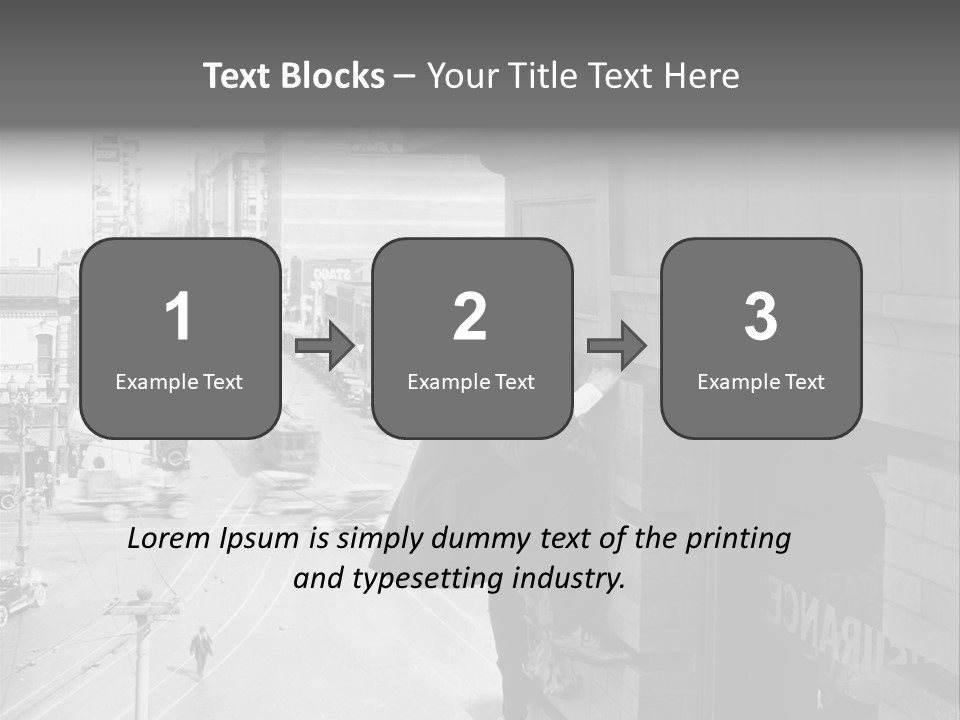 Snow Capped Mountains PowerPoint Template