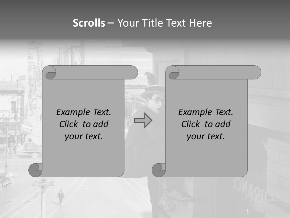 Snow Capped Mountains PowerPoint Template