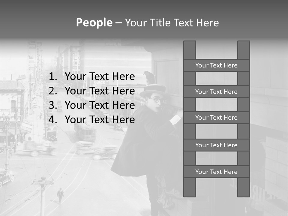 Snow Capped Mountains PowerPoint Template