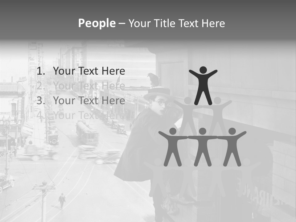 Snow Capped Mountains PowerPoint Template