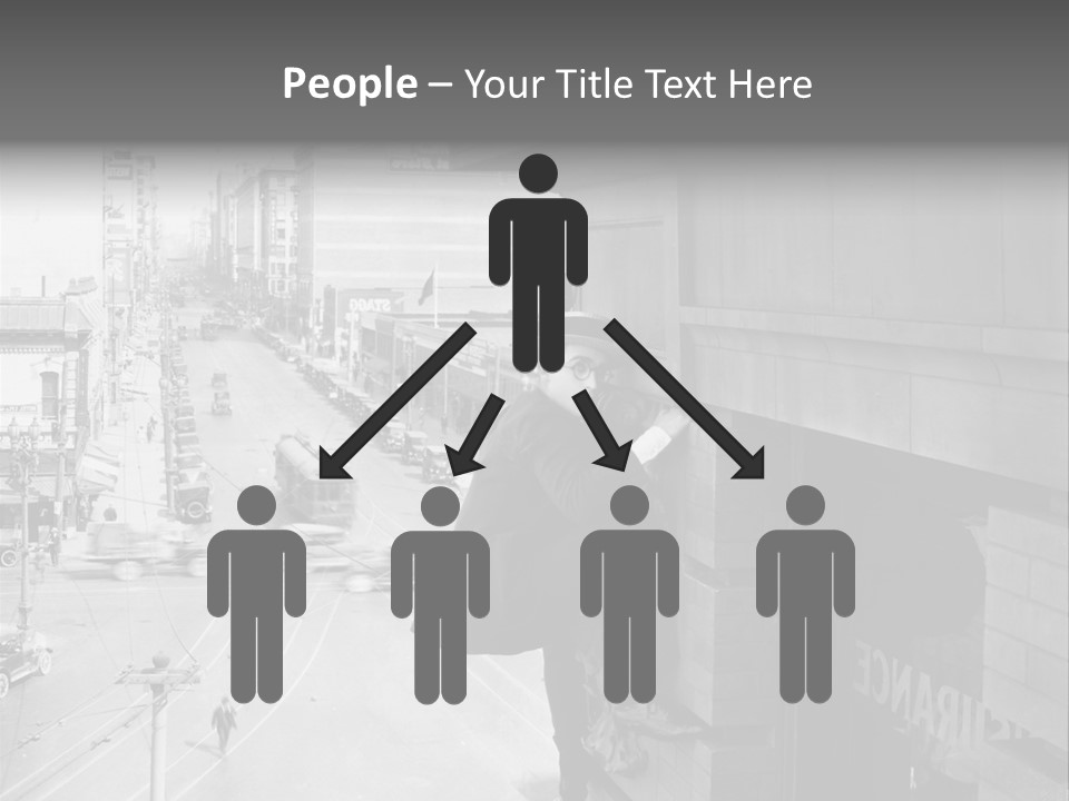 Snow Capped Mountains PowerPoint Template