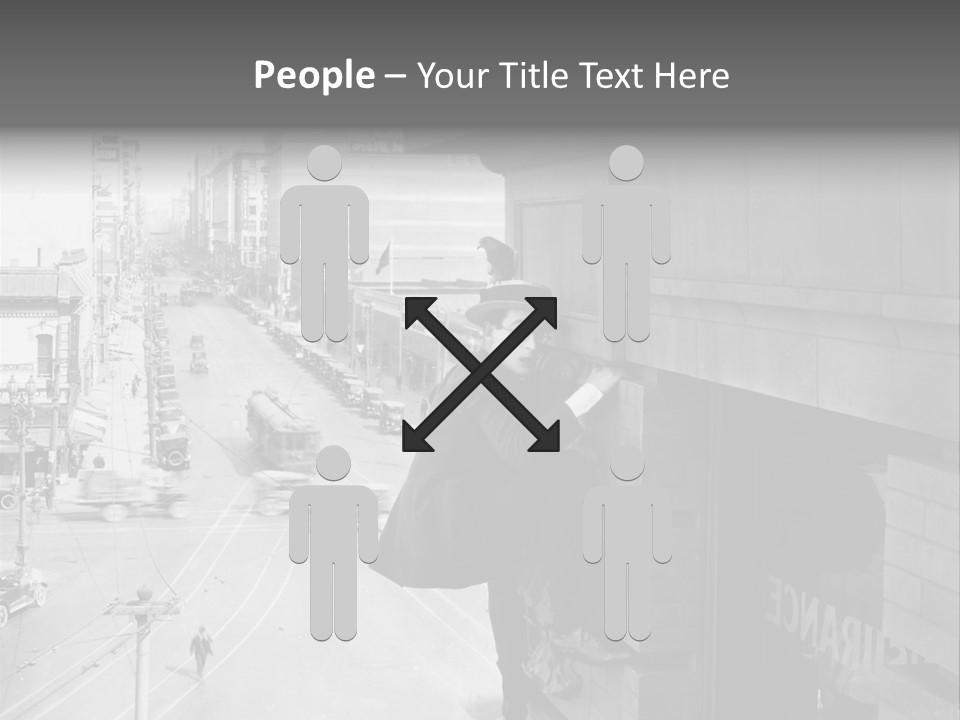 Snow Capped Mountains PowerPoint Template