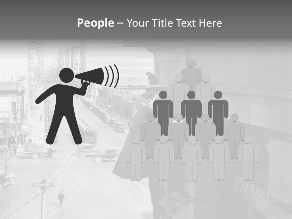 Snow Capped Mountains PowerPoint Template