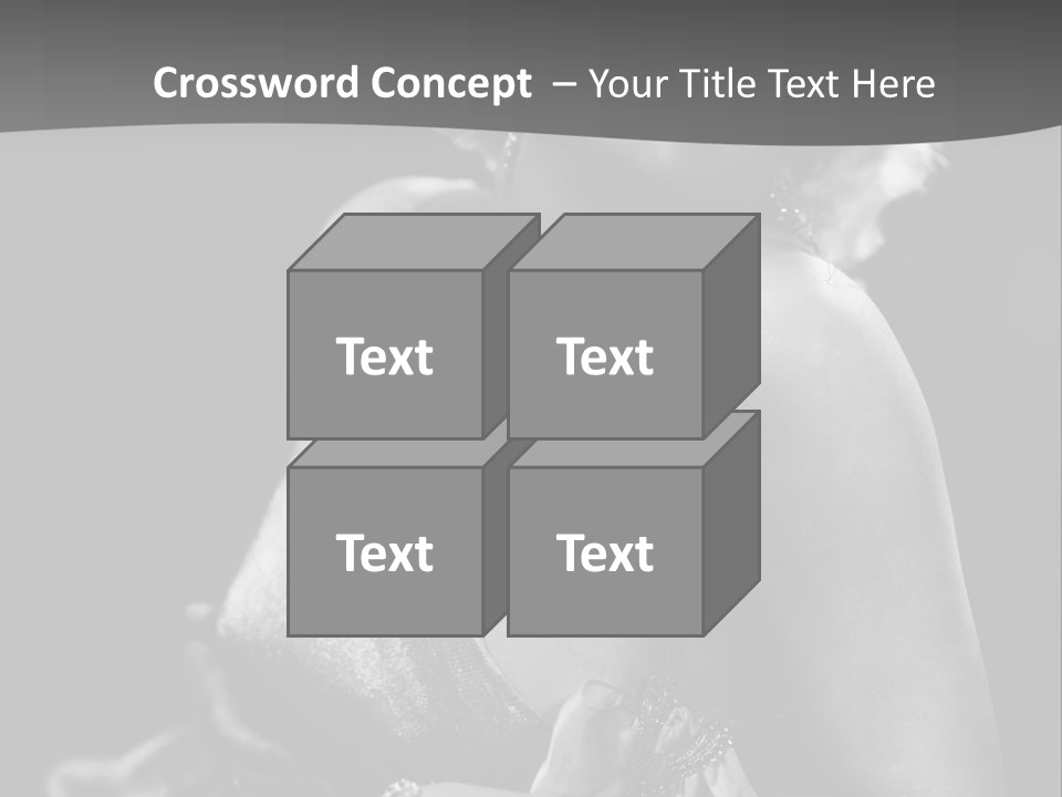 Standard Of Beauty Of The 20Th Century PowerPoint Template