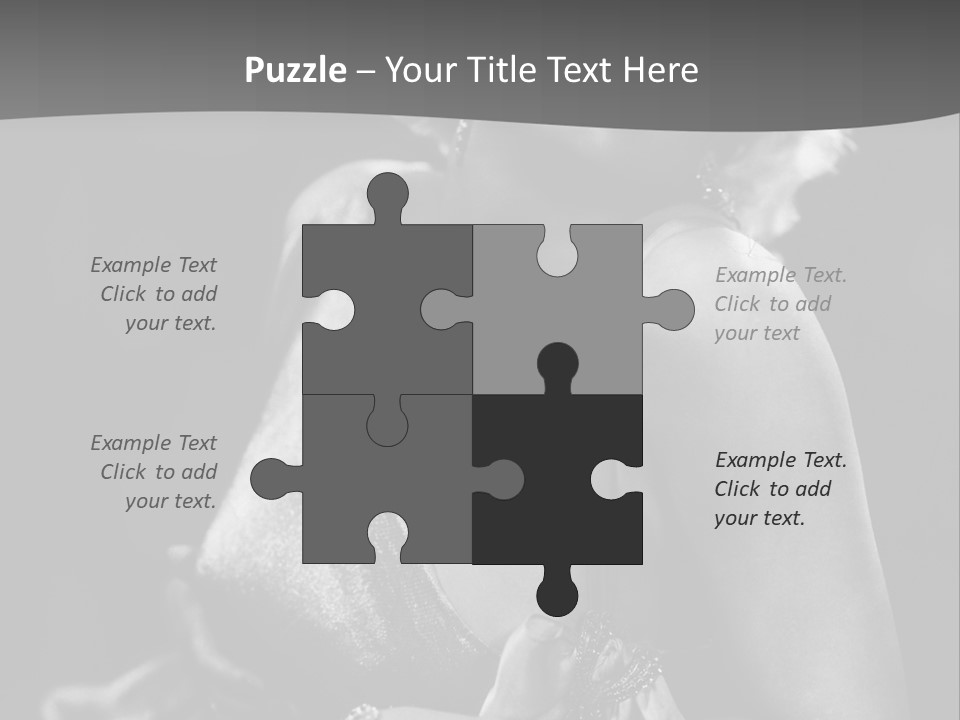 Standard Of Beauty Of The 20Th Century PowerPoint Template