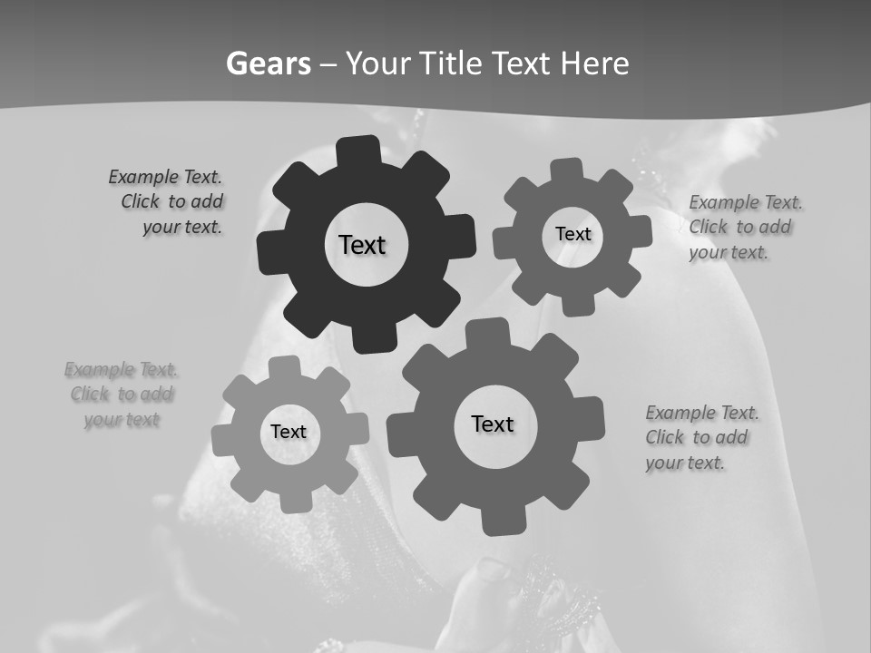 Standard Of Beauty Of The 20Th Century PowerPoint Template