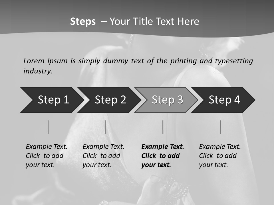 Standard Of Beauty Of The 20Th Century PowerPoint Template