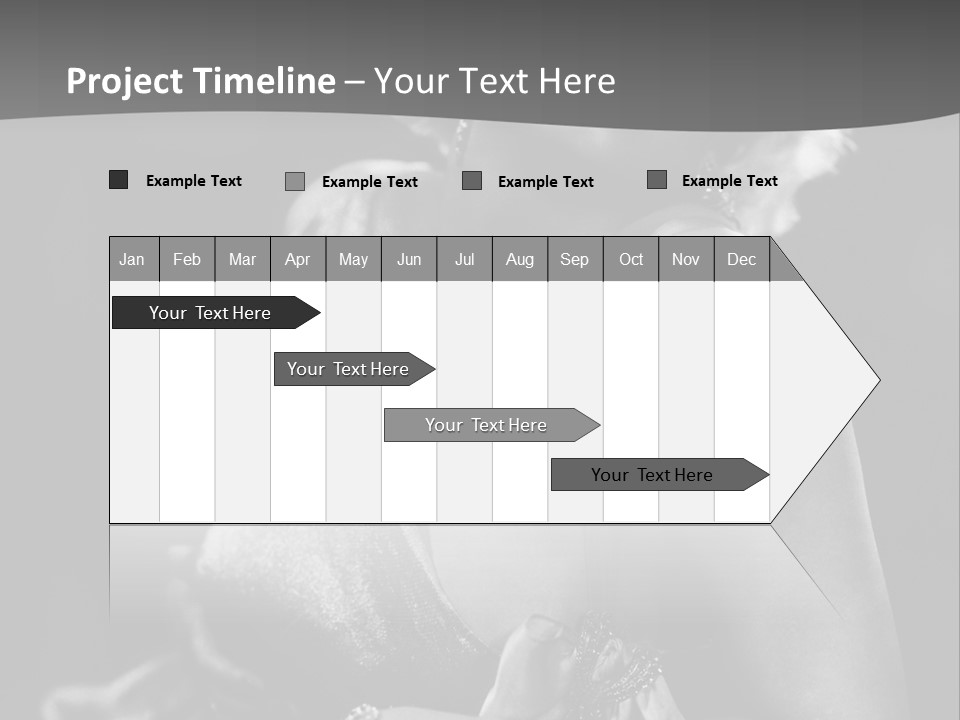 Standard Of Beauty Of The 20Th Century PowerPoint Template