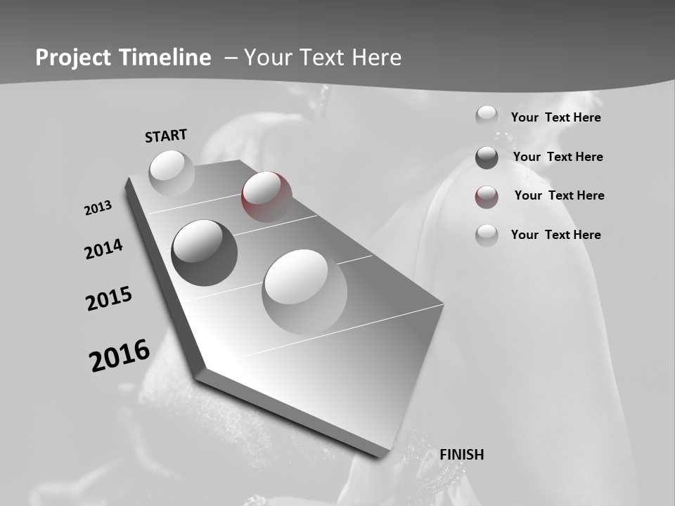 Standard Of Beauty Of The 20Th Century PowerPoint Template