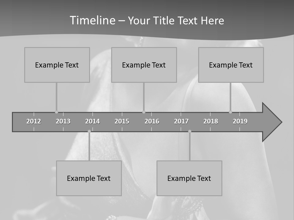 Standard Of Beauty Of The 20Th Century PowerPoint Template