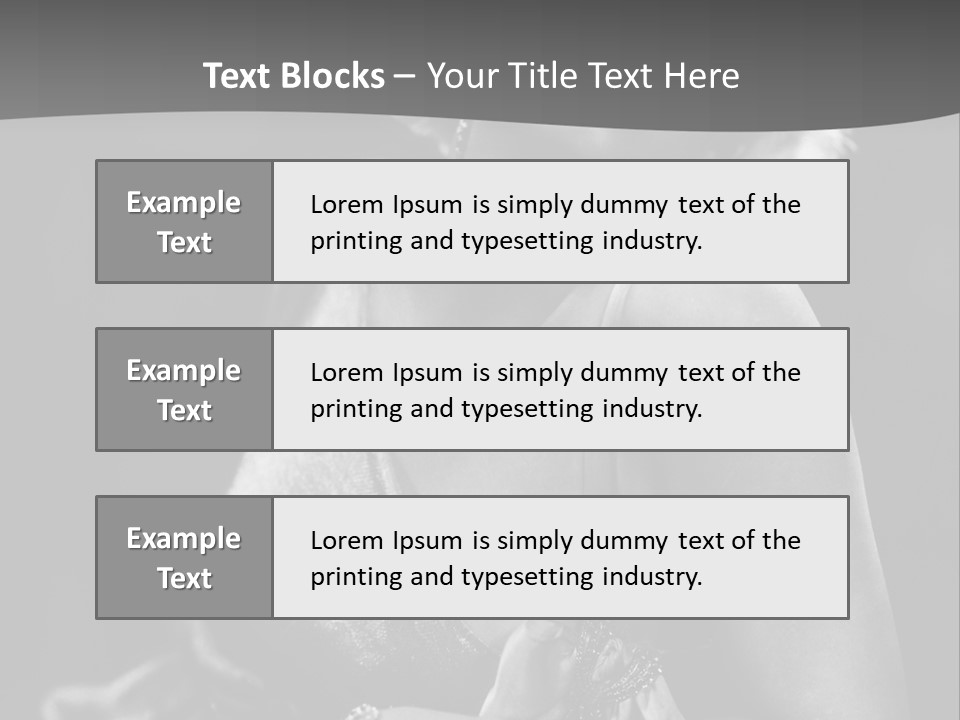 Standard Of Beauty Of The 20Th Century PowerPoint Template