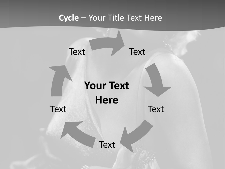 Standard Of Beauty Of The 20Th Century PowerPoint Template