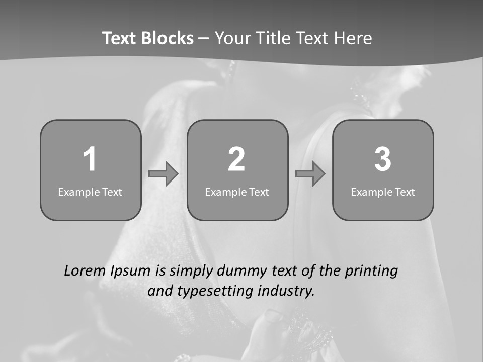 Standard Of Beauty Of The 20Th Century PowerPoint Template