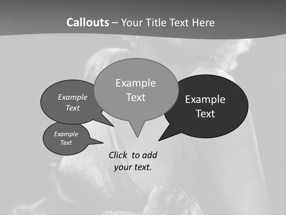 Standard Of Beauty Of The 20Th Century PowerPoint Template