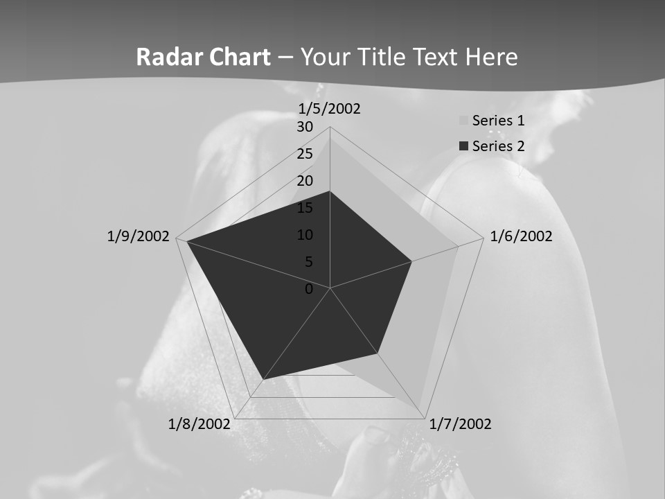 Standard Of Beauty Of The 20Th Century PowerPoint Template