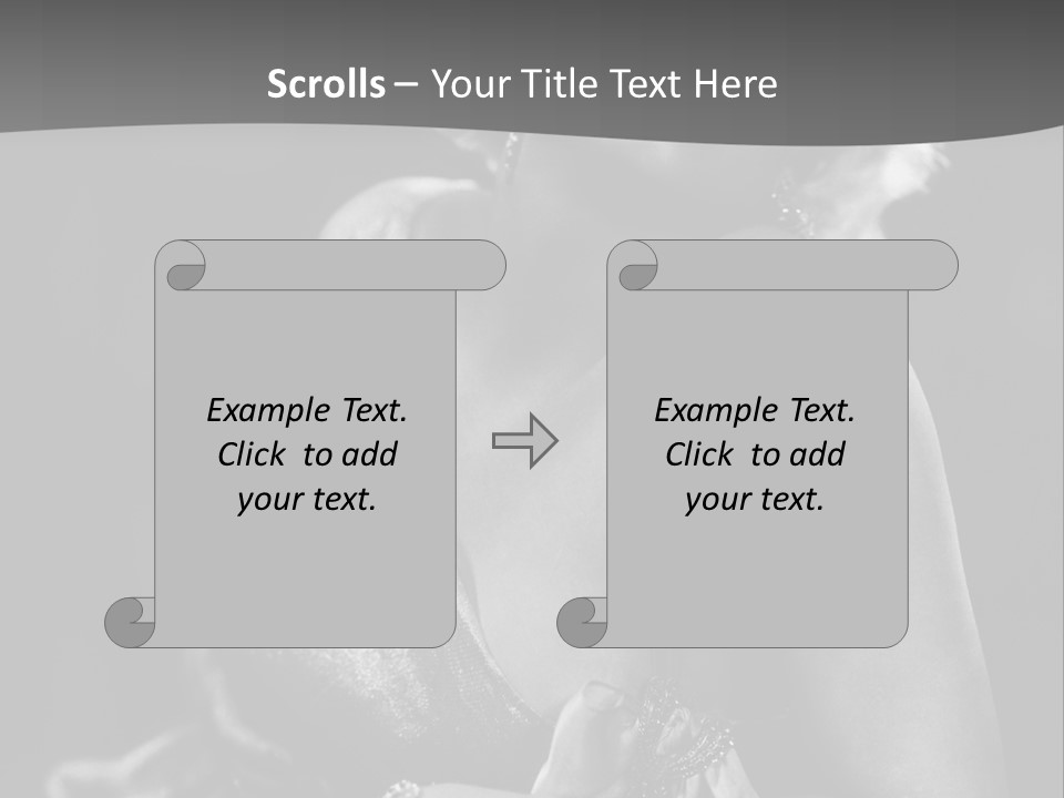 Standard Of Beauty Of The 20Th Century PowerPoint Template