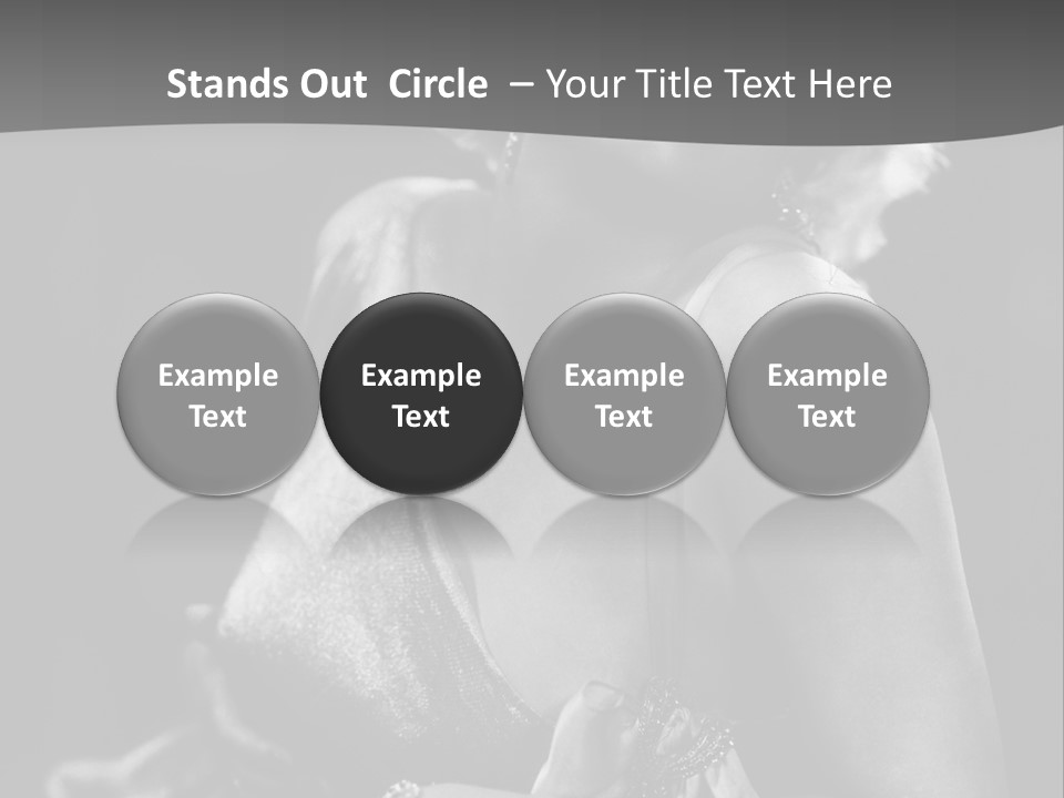 Standard Of Beauty Of The 20Th Century PowerPoint Template