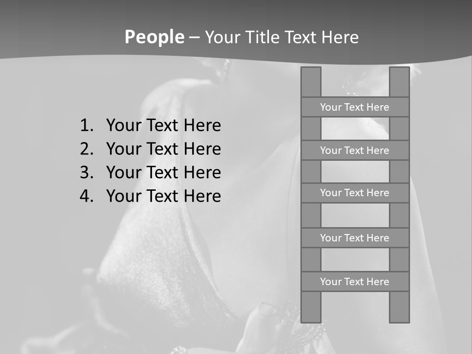 Standard Of Beauty Of The 20Th Century PowerPoint Template