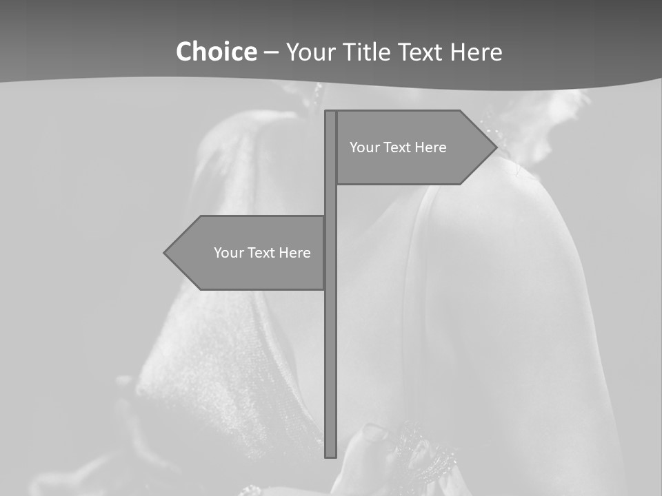 Standard Of Beauty Of The 20Th Century PowerPoint Template